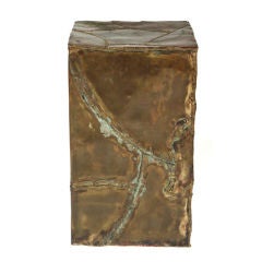 Brutal Patchwork Column Pedestal by Silas Seandel 5