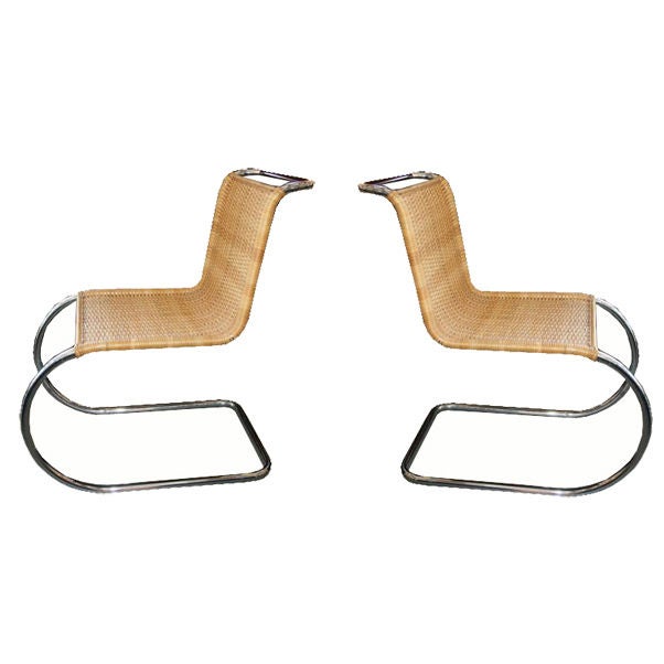 Mies Van Der Rohe MR10 Chairs for Stendig