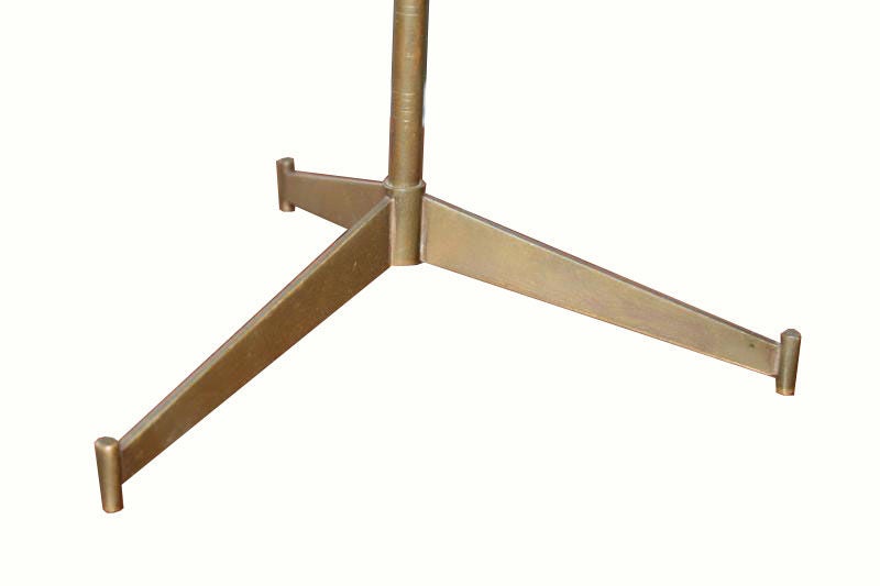 American Paul McCobb E-9 Tripod Brass Table Lamp For Sale