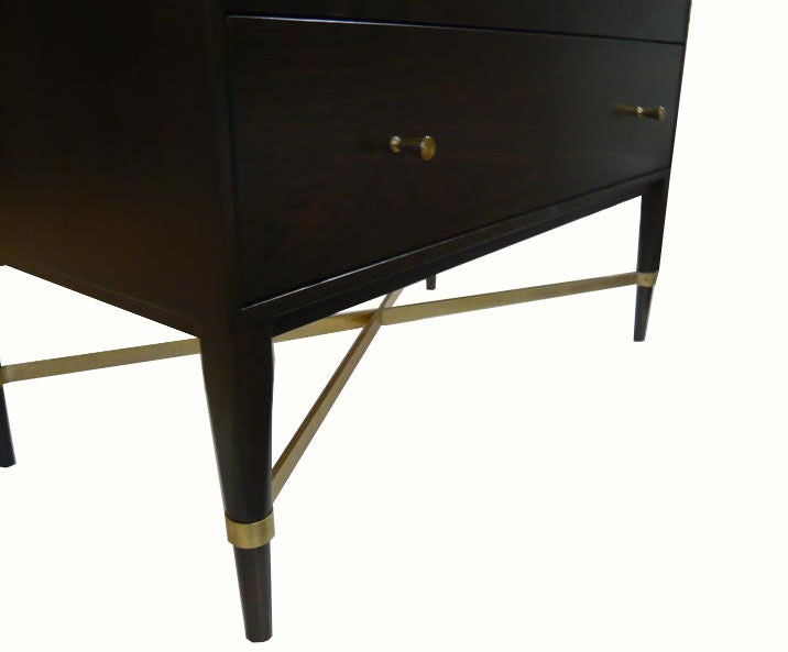 Brass Henderson X-Stretcher Commode For Sale