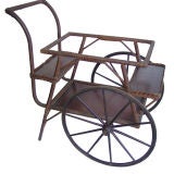 English Antique Bar Cart / Tea Trolly