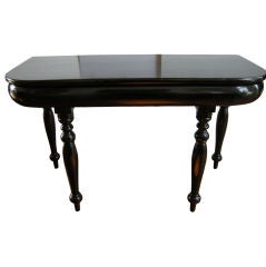 Unusual & Rare Form American Empire Console Table