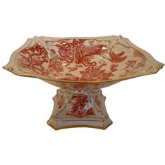 Royal Crown Derby "Red Aves" Compote