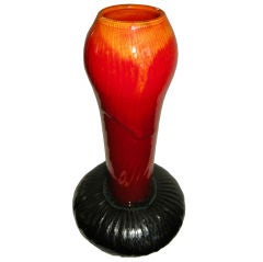 A Rare Sculptural Pottery Vase