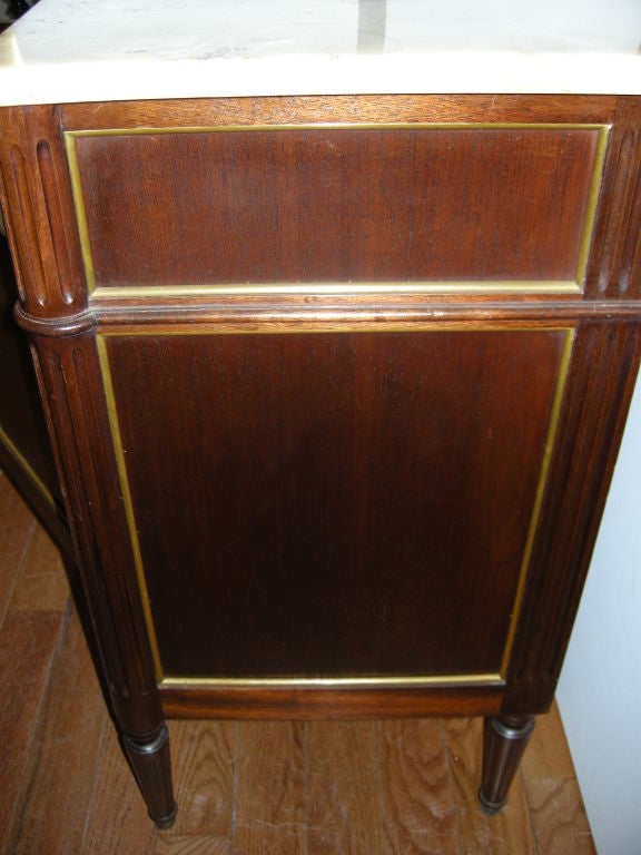 Classic French, Directoire Style Commode, Marble top