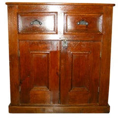 American Antique Country Two Drawer Cupboard/Buffet