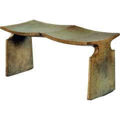 Limited Edition Cast Bronze Bench, by Studio Artist David Ebner.