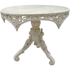 An Exceptional Burmese Sculptural Decorative Table.