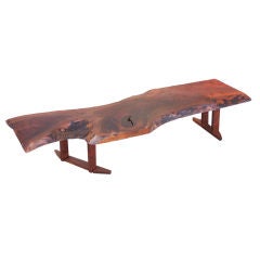 Walnut Plank Coffee Table by Nakashima Woodworker James Martin