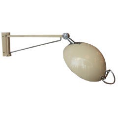 Rare Stilnovo Adjustable Swing Wall Lamp (signed)