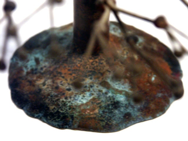 A Unique Copper Bush Form by Harry Bertoia 1