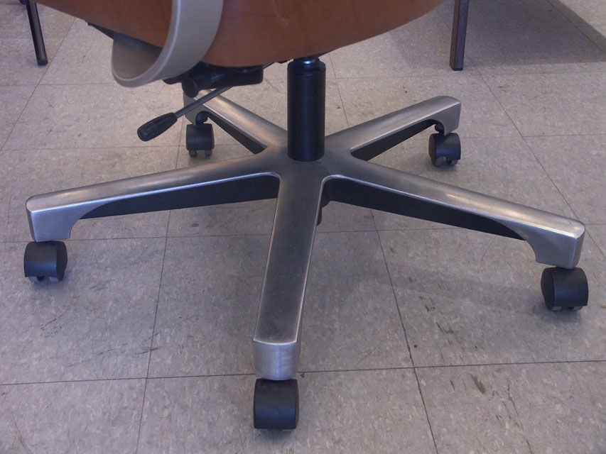 Swedish Luxurious Executive Desk Chair by Hag