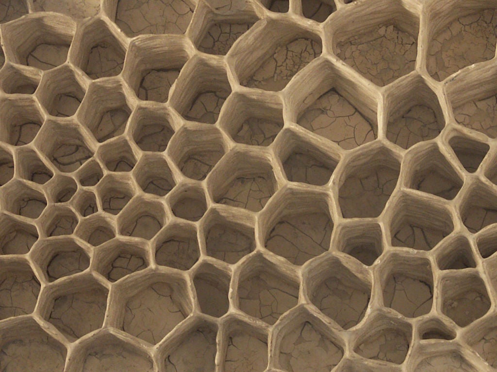 An Early Honeycomb Construction by Mary Bauermeister 1959 2