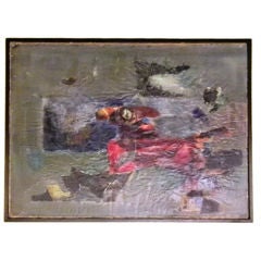 Otto Sammer oil on Board
