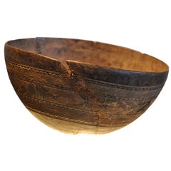 superb Antique bowl from the Tuareg people of Africa