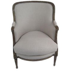 single 18th century armchair