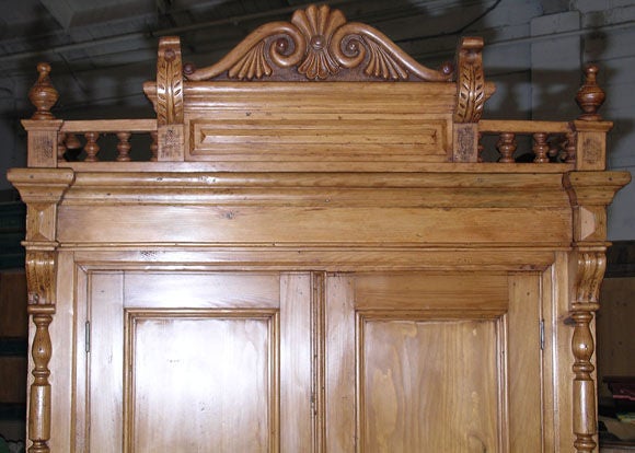 Neo-Gothic Armoire, circa 1870 In Excellent Condition In Los Angeles, CA