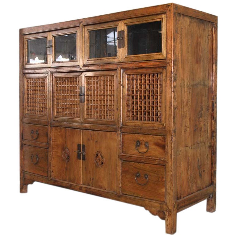 Antique Chinese Pantry / Hutch