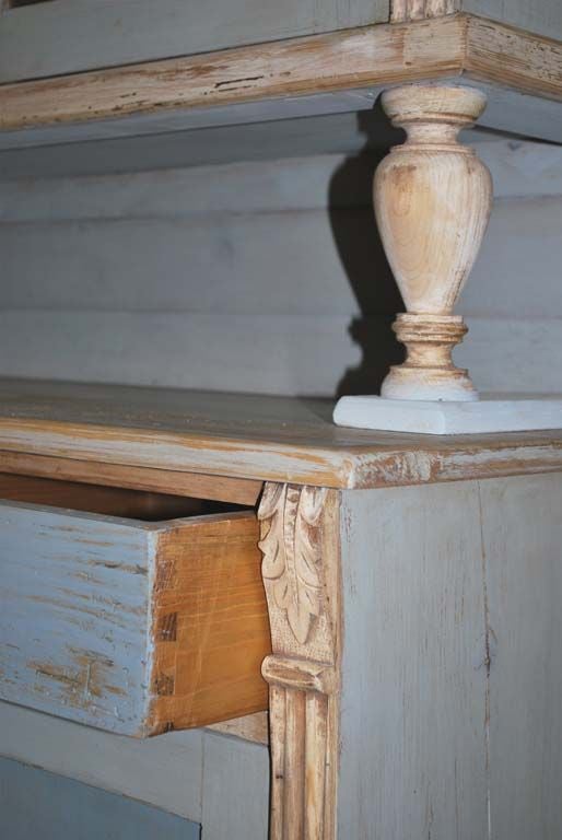 Continental Two-Part Buffet In Excellent Condition In Los Angeles, CA
