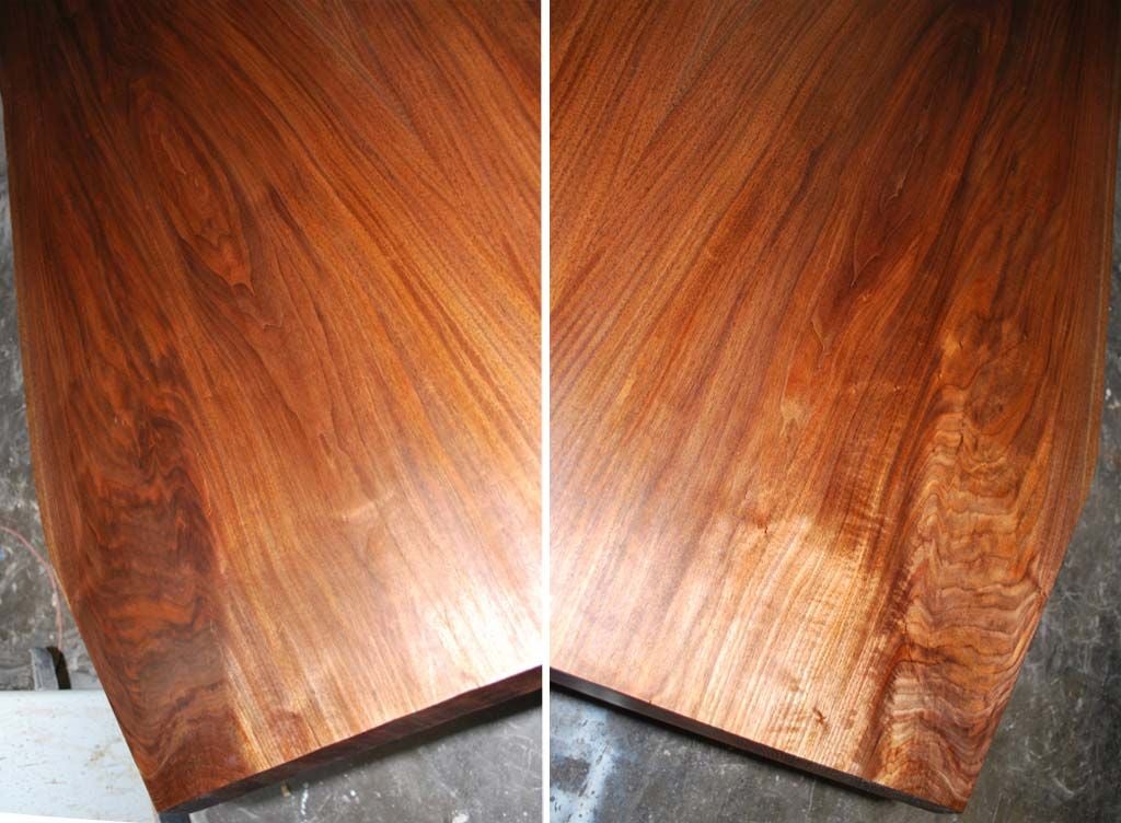 Live Edge Dining Table Made from Black Walnut In New Condition For Sale In Los Angeles, CA