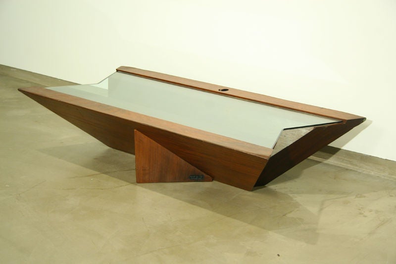 Brazilian Canoa Vidrio by Zanini de Zanine