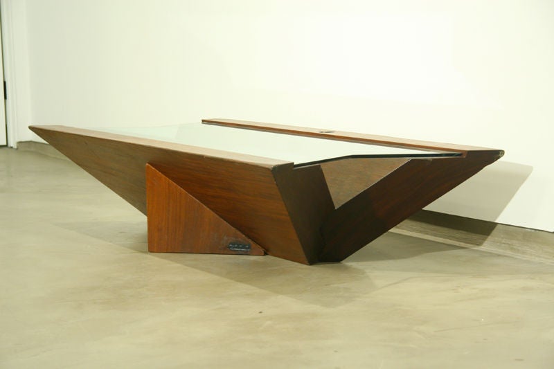 Wood Canoa Vidrio by Zanini de Zanine