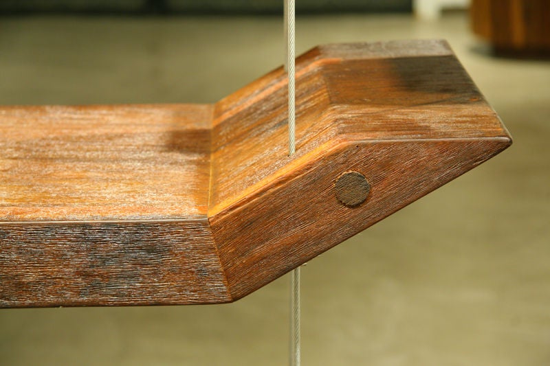 Contemporary Adjustable hanging shelves by Zanini de Zanine