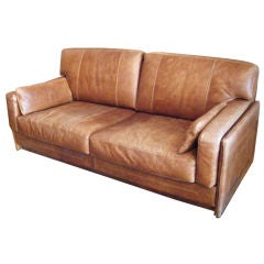 Italian Leather Sofa