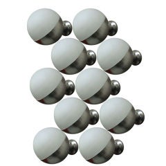 SET OF EIGHT SCONCES