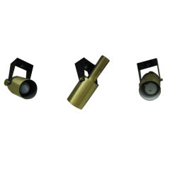 SET OF 3 METALLIC BRONZE APPLIQUES BY FOG 
MORUP