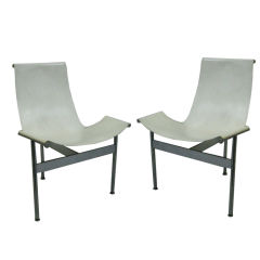 PAIR OF T CHAIRS BY KATAVOLOS FOR LAVERNE