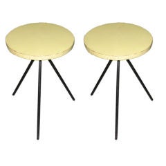 PAIR OF SIDE TABLES BY PAUL MCCOBB