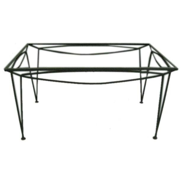 Outdoor Dining Table by Salterini   American Circa 1950