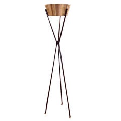 Mid Century Tripod Floor Lamp