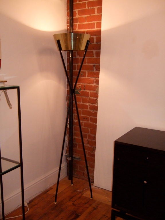Mid Century Tripod Floor Lamp