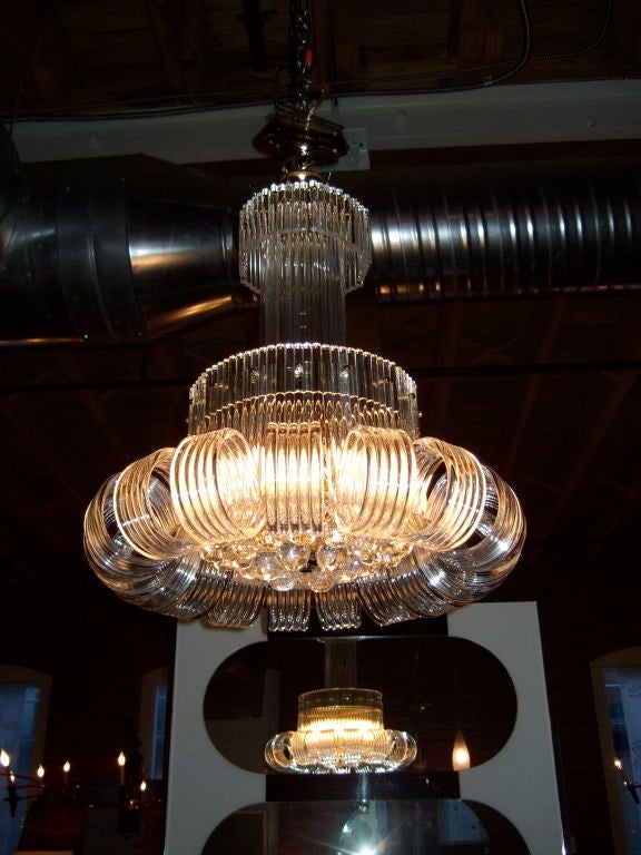 Lucite Chandelier