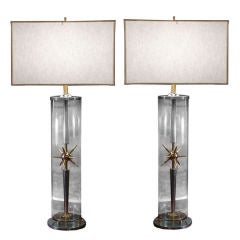 Pair of Orbital Table Lamps