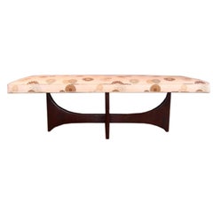 Sculptural Mid Century Bench