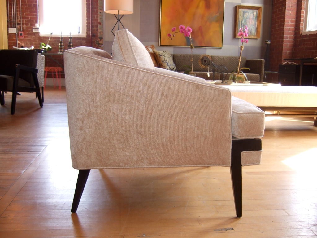 Pair of Ebonized Mid Century Chairs