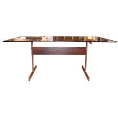 Rosewood Trestle Desk