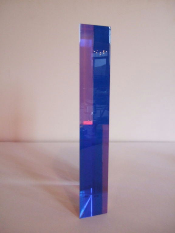20th Century Lucite Sculpture by Norman Mercer