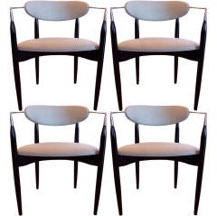 Set of Four Kofod Larsen Chairs