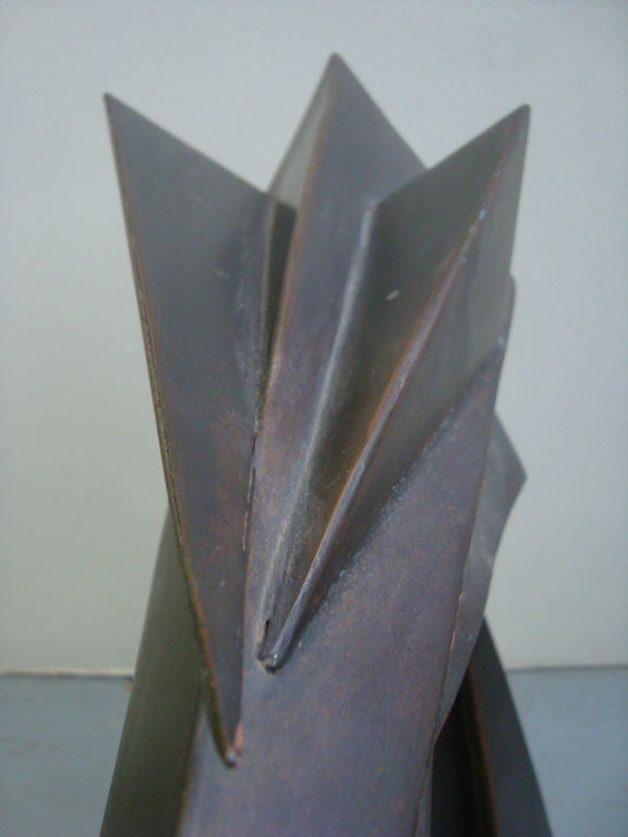 Cubist Bronze Sculpture 2