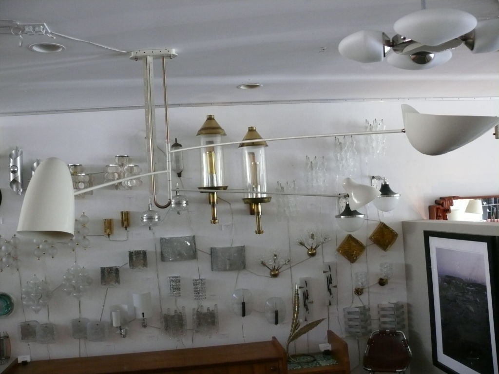 Italian 3 Arm Ceiling Fixture