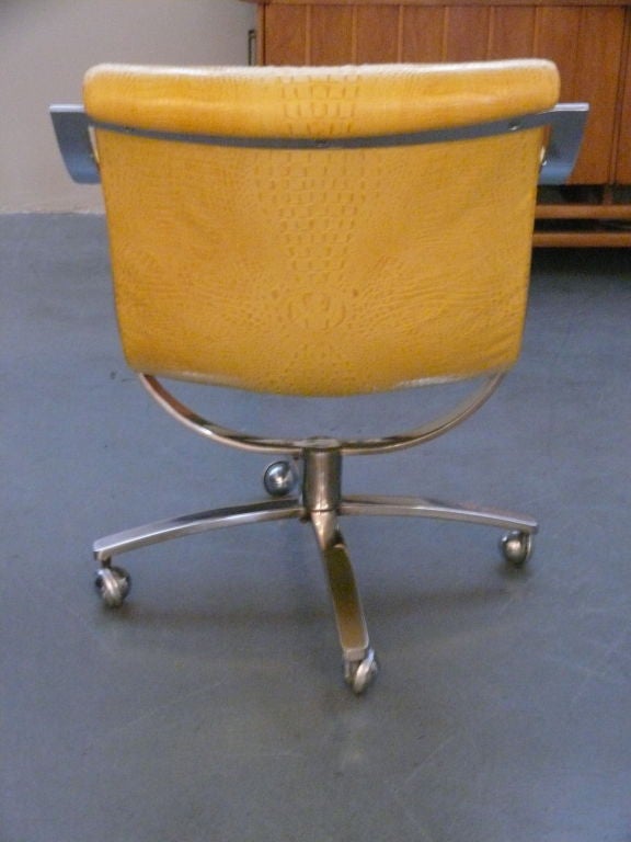 Chrome Steelcase Desk Chair