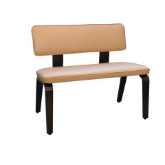 Leather Thonet Bench
