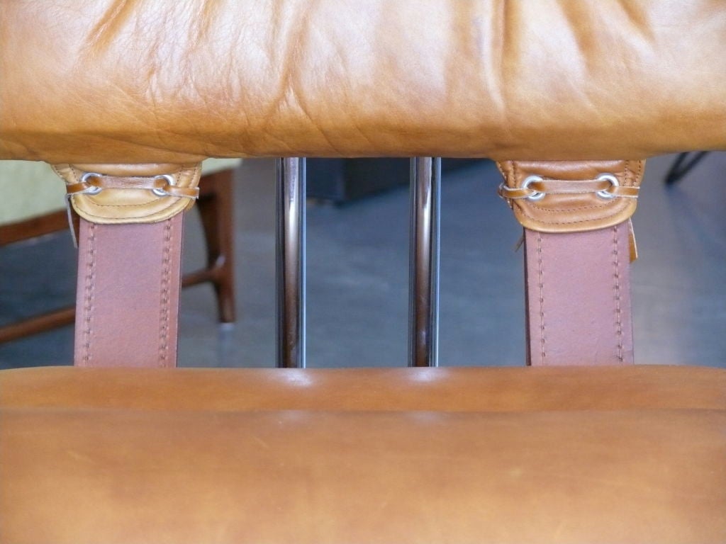 20th Century Pace Leather Dining Chairs