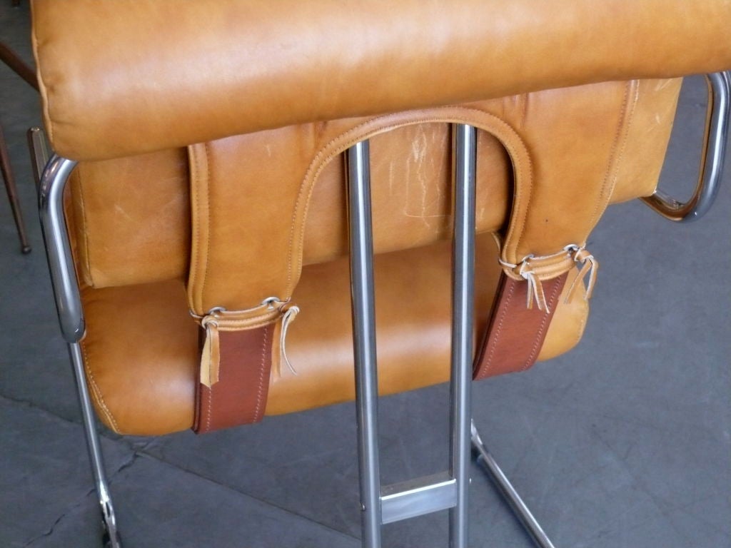 Pace Leather Dining Chairs 1
