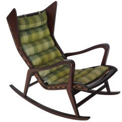 Gio Ponti Attributed Rocking Chair