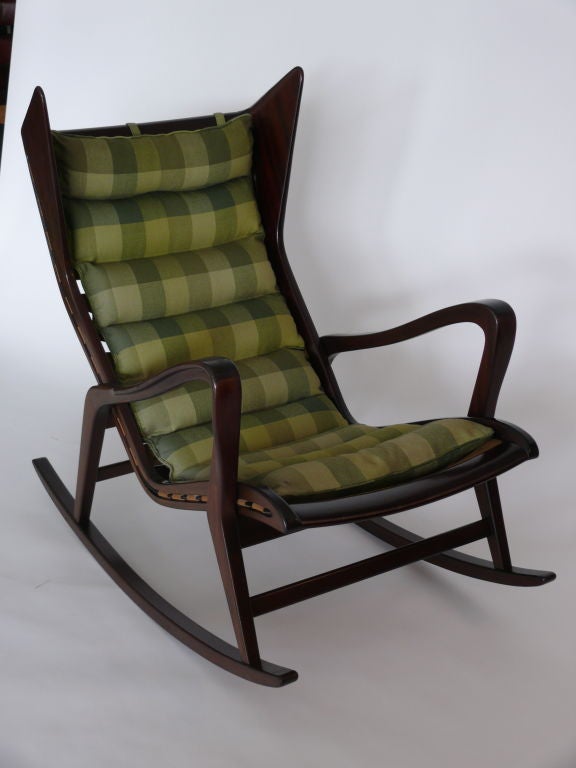 Gio Ponti Attributed Rocking Chair